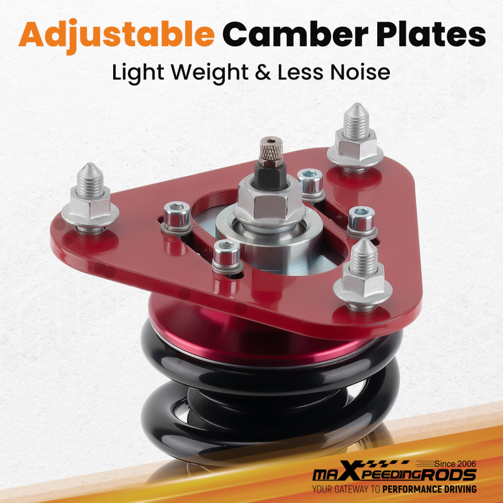 MaXpeedingrods Coilovers 24 Way Damper Struts Shock Kit compatible for Scion TC 2005-2010