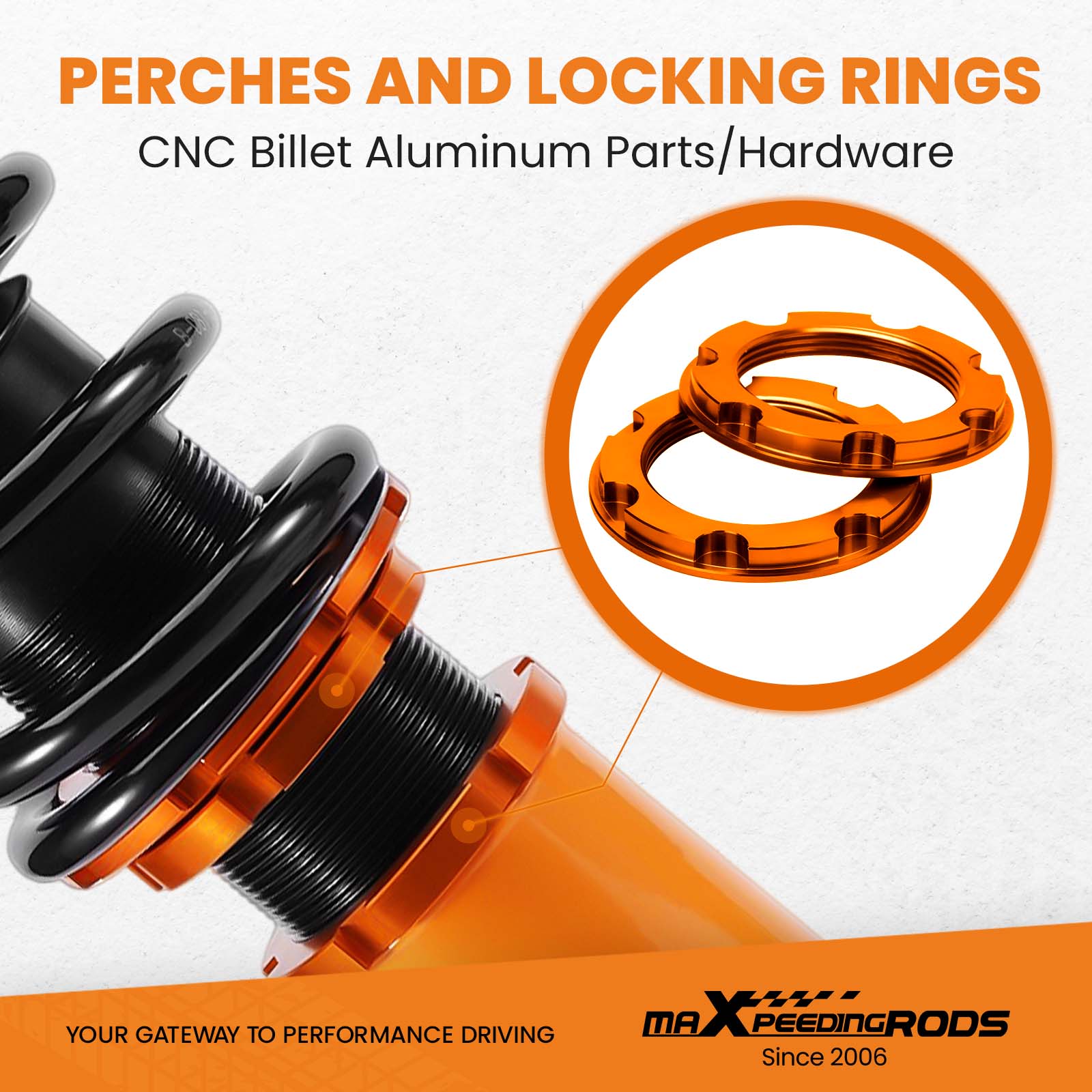 Maxpeedingrods-Performance Coilover Suspension Kits