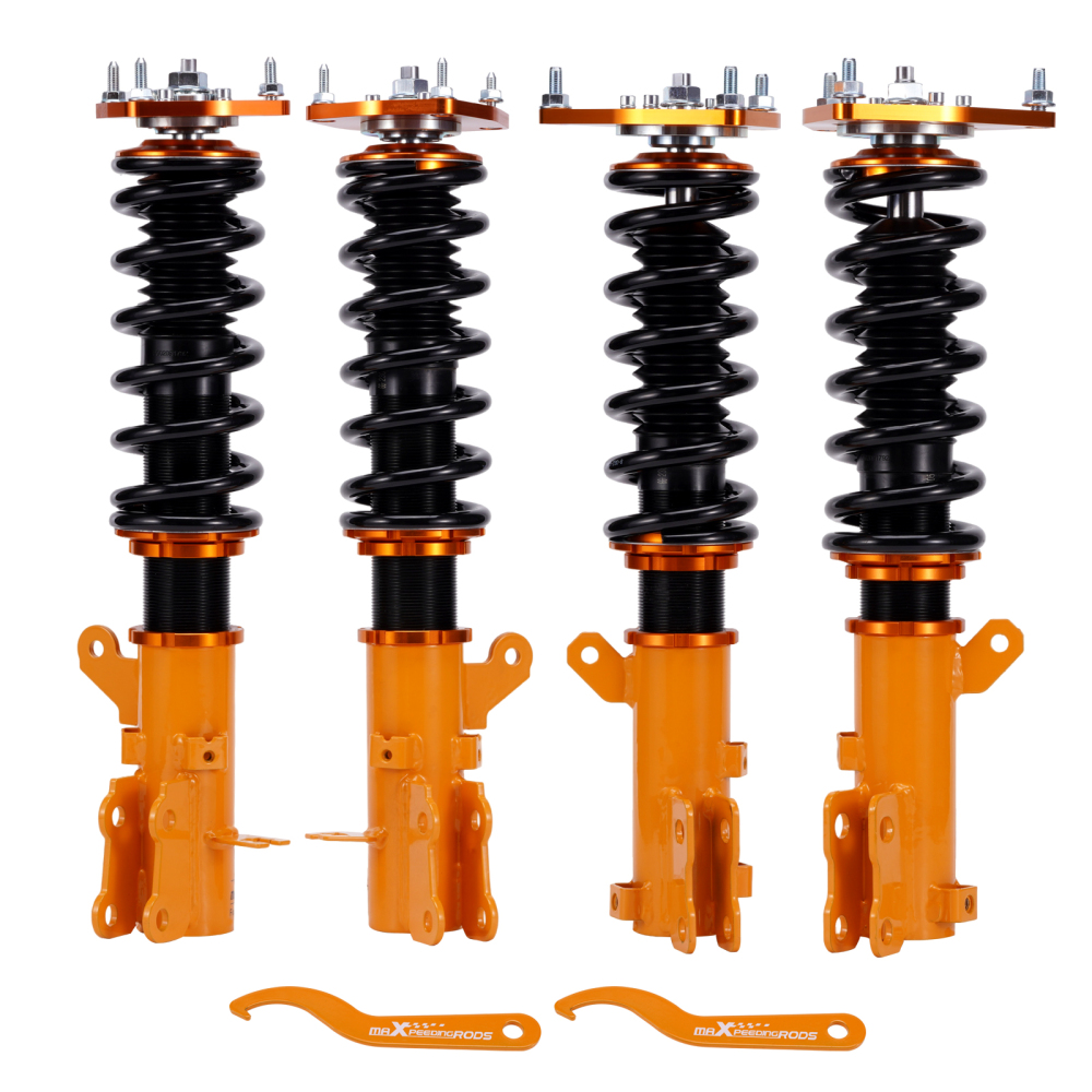 KIT Assetto Regolabile a Ghiera Ammortizzatore compatibile per Hyundai Coupé GK 2002-2009