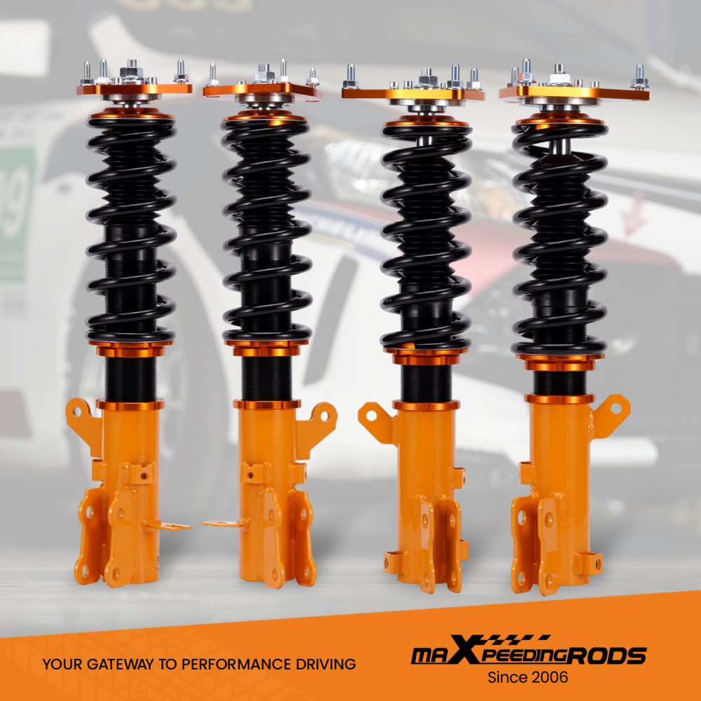 KIT Assetto Regolabile a Ghiera Ammortizzatore compatibile per Hyundai Coupé GK 2002-2009