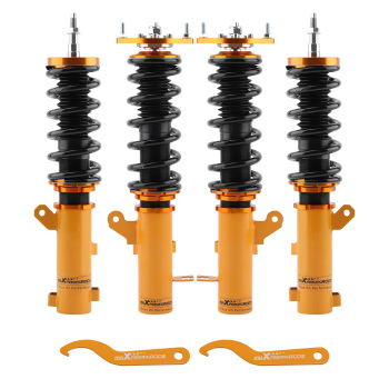 Coilovers Kit compatible for Hyundai Tiburon SE Coupe 2005-2008 Adj. Height Shocks Struts lowering kit