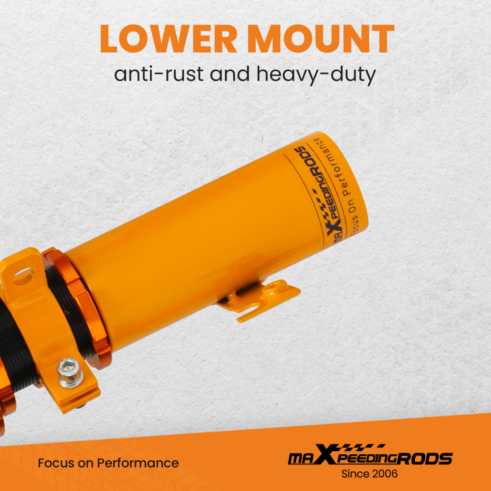 Coilovers Suspension Kits compatible for Toyota Celica 2000-06 Adj Damper w/ Camber Plates Lowering Kit