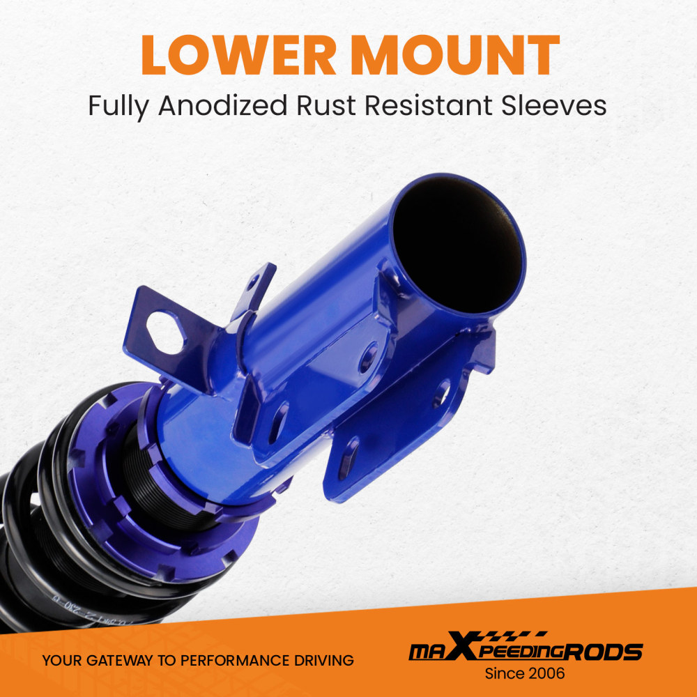 Coilovers Coil Spring Kit compatible for Toyota Corolla 88-99 E90 E100 Adj Height Shocks lowering kit