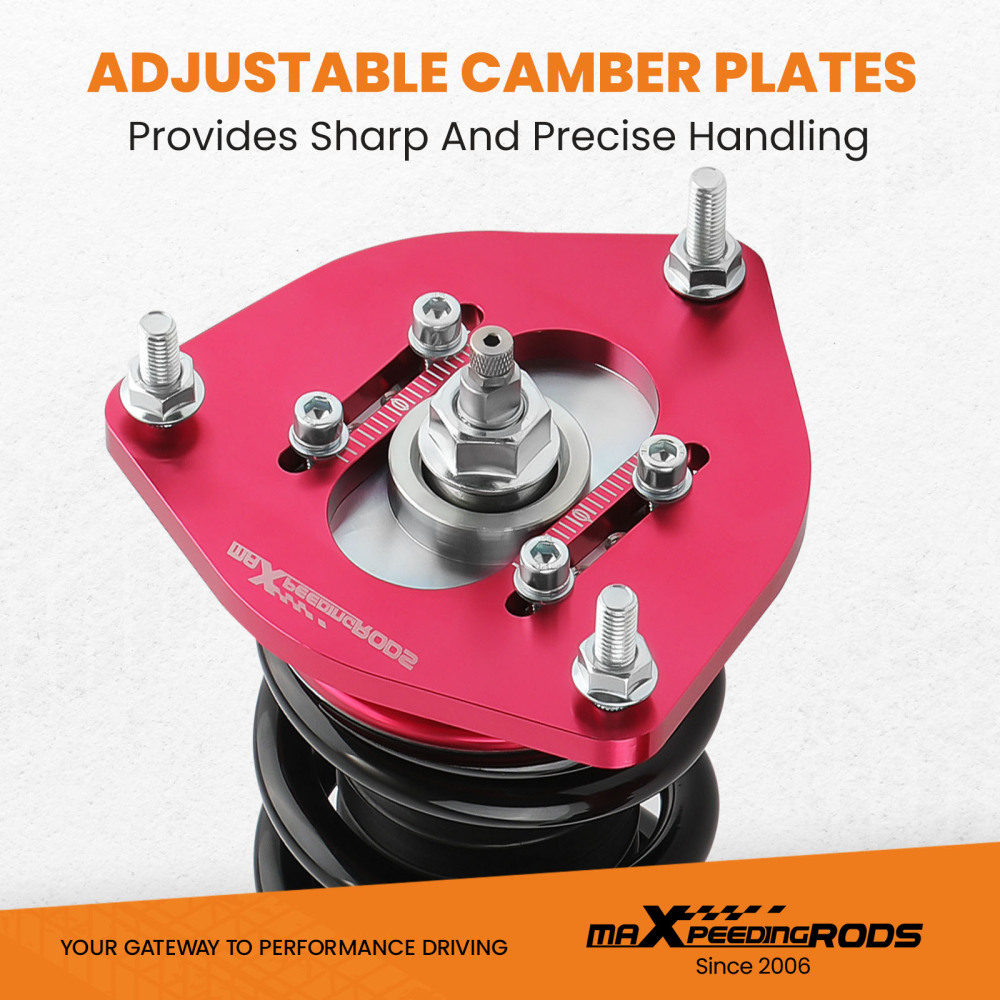 Adjustable Damper Coilovers compatible for Toyota Corolla 88-99 E90 E100 E110 AE92-AE111 lowering kit