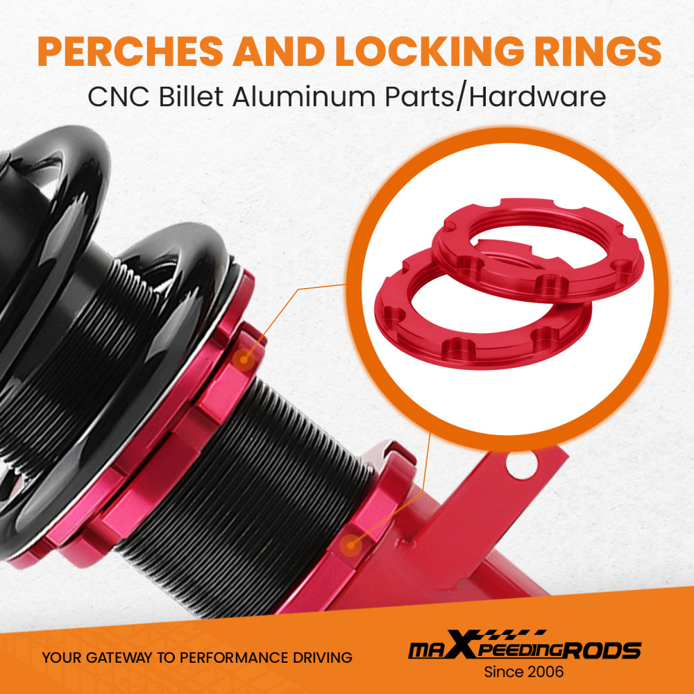 Adjustable Damper Coilovers compatible for Toyota Corolla 88-99 E90 E100 E110 AE92-AE111 lowering kit