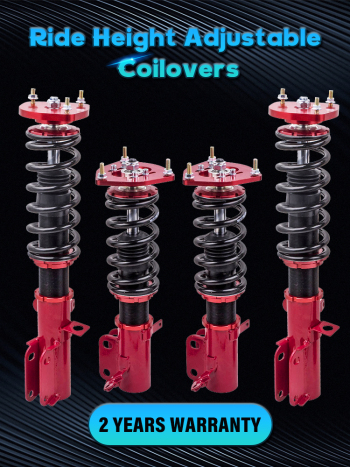 Coilovers CoilsSpring Kit compatible for Toyota Corolla 88-99 E90 E100 Adjustable Height