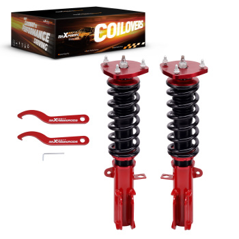 24 Way Damper Rear Coilovers ShocksSprings Kit compatible for Toyota Corolla 87-02
