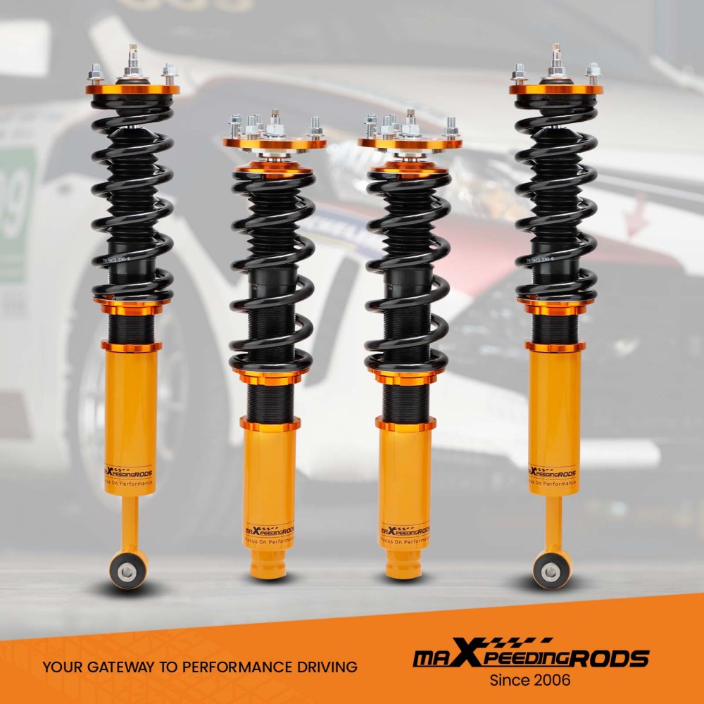 MaXpeedingrods Adj. Damper Coilovers Suspension compatible for Acura TSX 2.4L 3.0L 2004-08