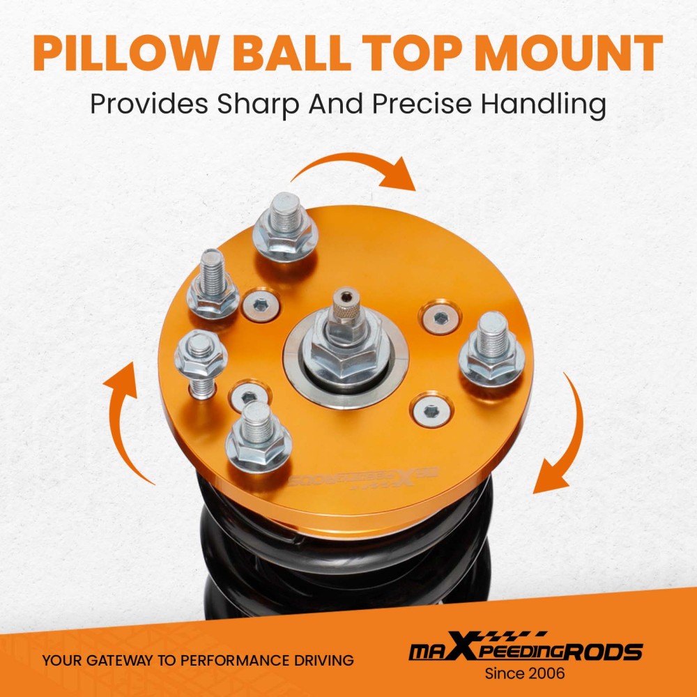 MaXpeedingrods Adj. Damper Coilovers Suspension compatible for Acura TSX 2.4L 3.0L 2004-08