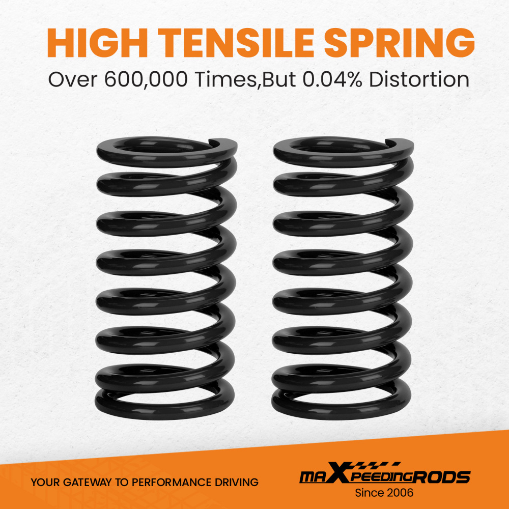 MaXpeedingrods Adj. Damper Adjustable Coilovers Kit compatible for Hyundai Veloster 12-18 lowering kit