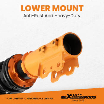 MaXpeedingrods 24 Way Damper Coilovers Struts Kit compatible for Hyundai Veloster 2012-2017