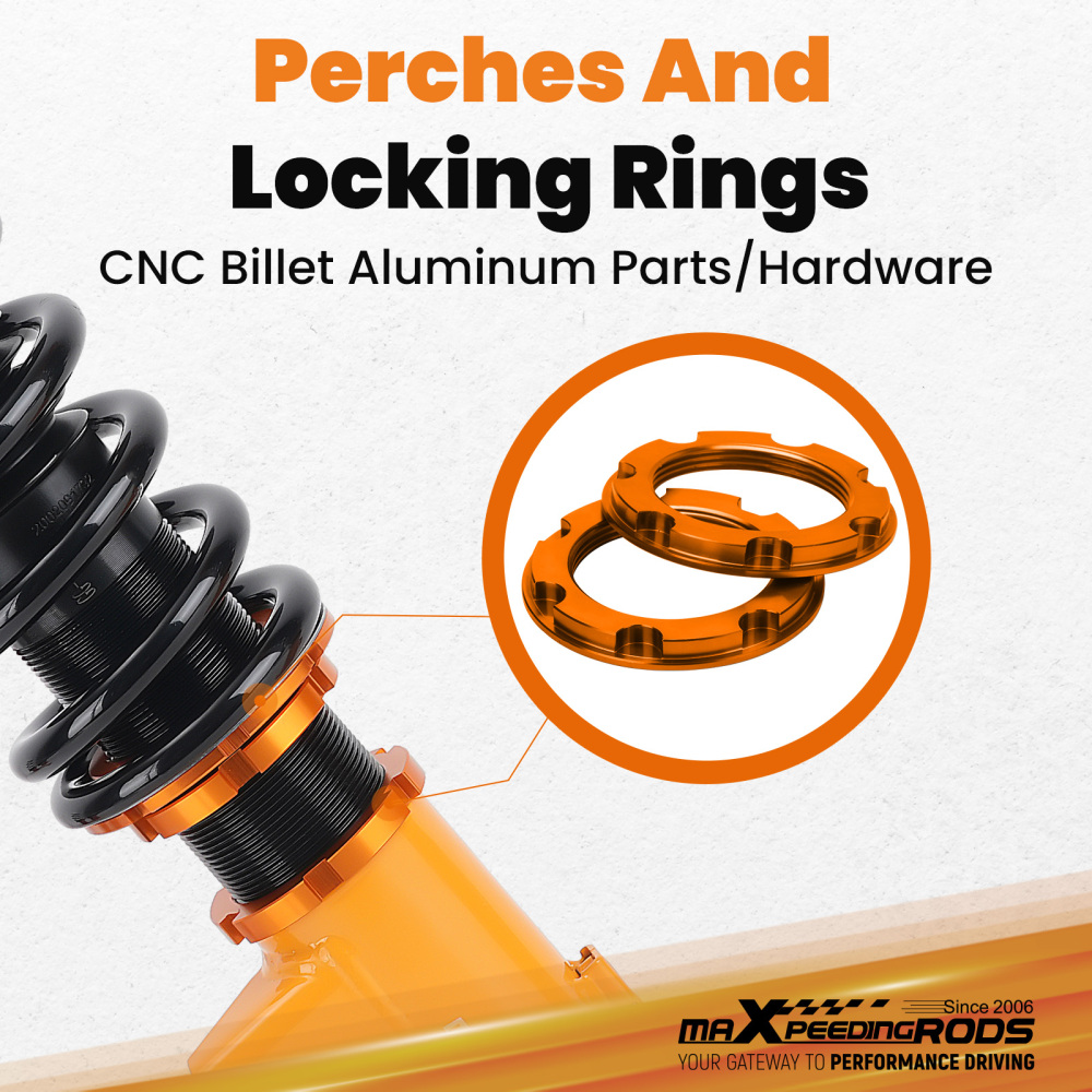 Compatible for Hyundai Veloster 13 14 15 Coilovers Kits Shock Absorbers Lowering Kit