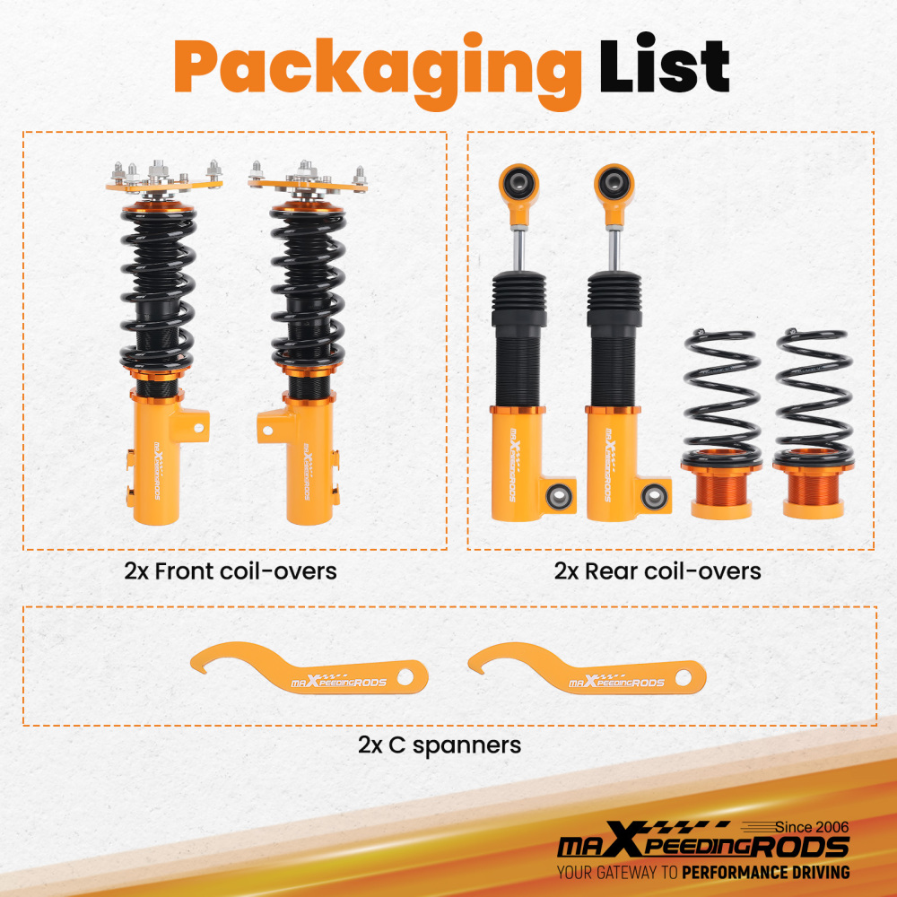 Compatible for Hyundai Veloster 13 14 15 Coilovers Kits Shock Absorbers Lowering Kit