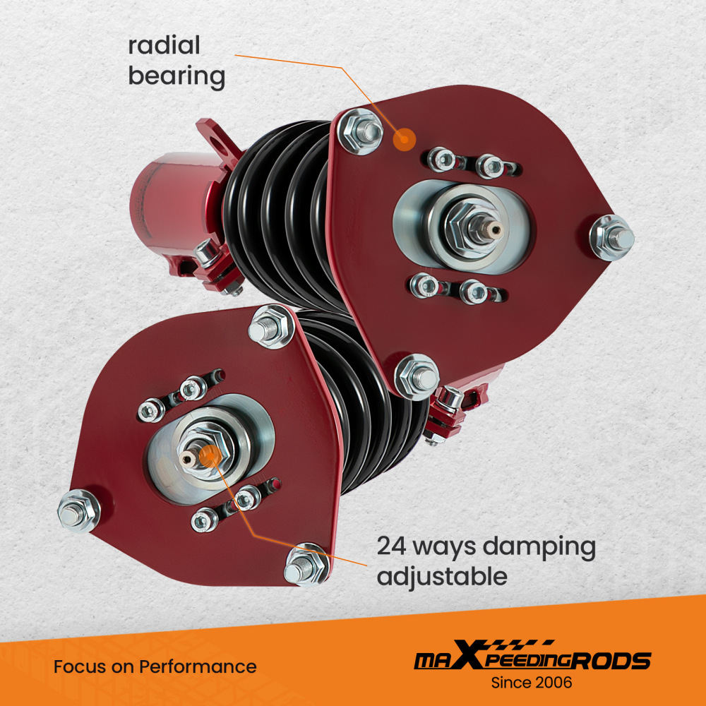 Coilovers Kit compatible for Hyundai Veloster 2013-2015 Adjustable Damper CoilsStruts