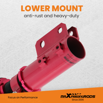 Full Coilovers Suspension Kit compatible for Hyundai Veloster 2012-18 Adj. Height lowering kit