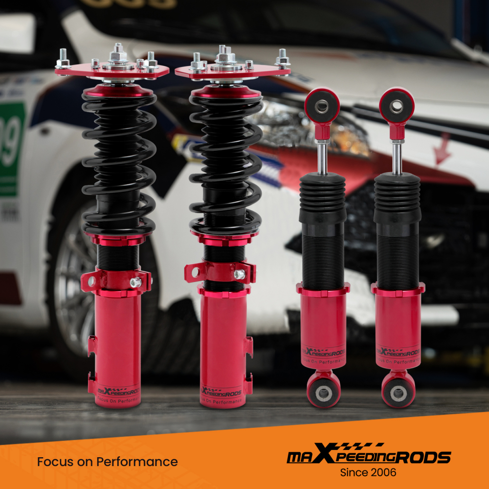 Full Coilovers Suspension Kit compatible for Hyundai Veloster 2012-18 Adj. Height lowering kit