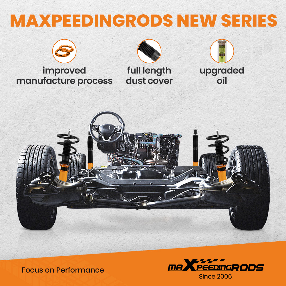 Adjustable Coilover KitCompatible for benz C-class W203 2000-2007,Saloon, RWD for benz CLK lowering kit