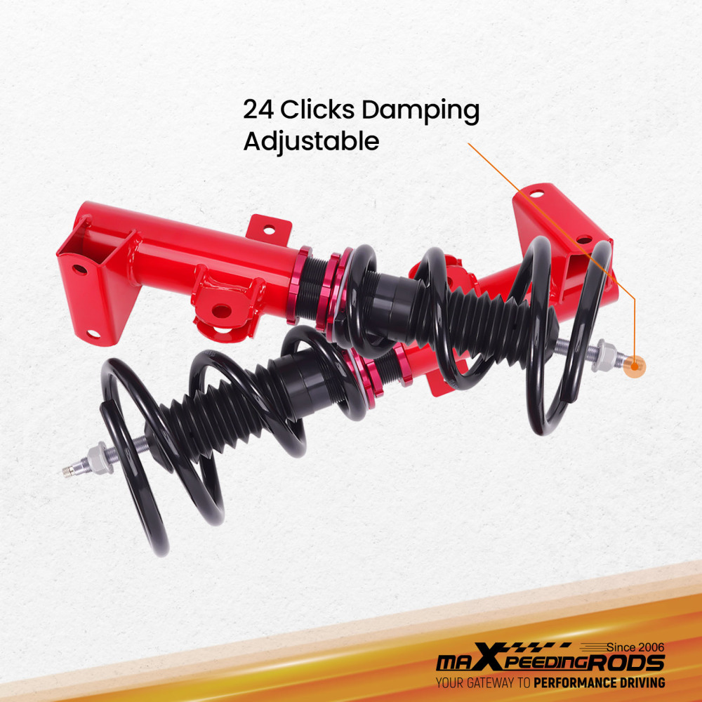24 Way Damper Coilover Suspension Kit For Benz C-CLASS W203 C220 CLK280 00-08