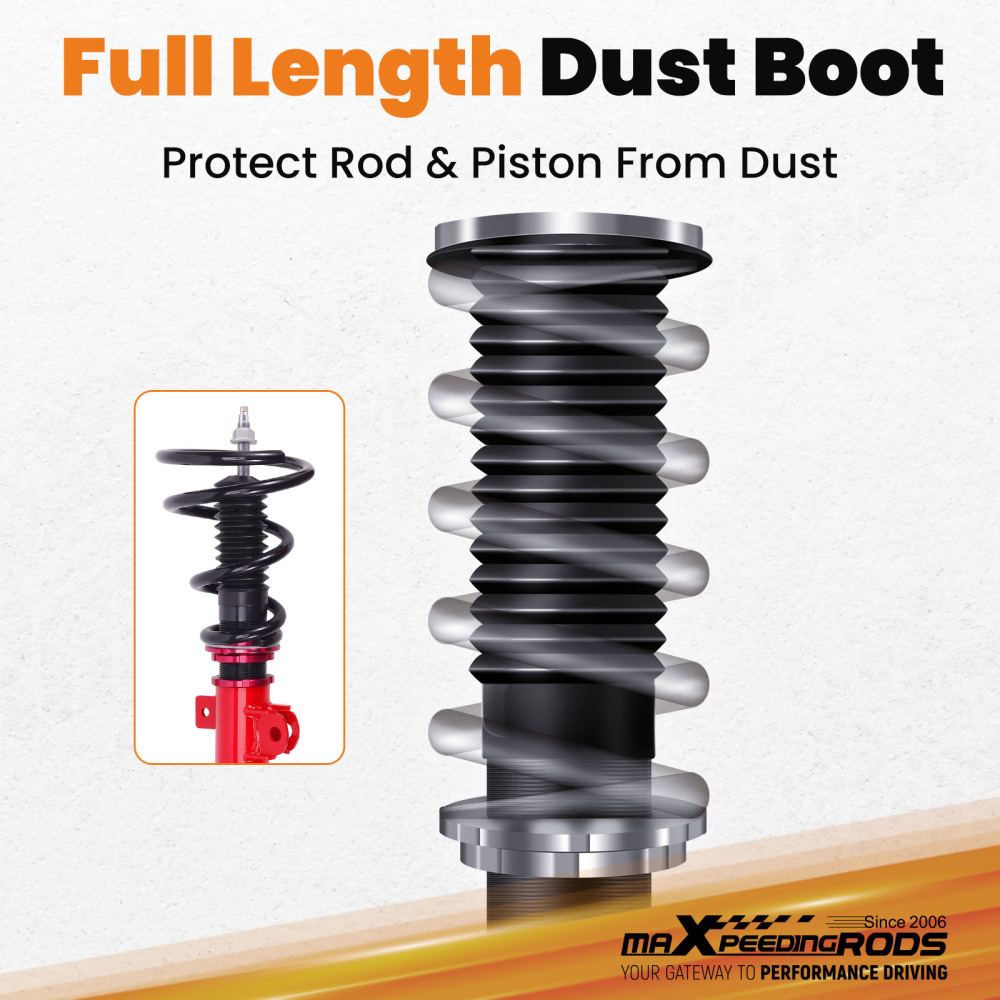 24 Way Damper Coilover Suspension Kit For Benz C-CLASS W203 C220 CLK280 00-08