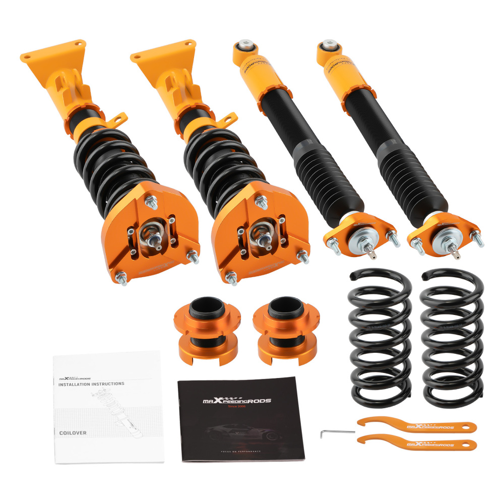 Maxpeedingrods Adjustable Coilovers Struts compatible for Mercedes W204 C300 C250 RWD 08-14
