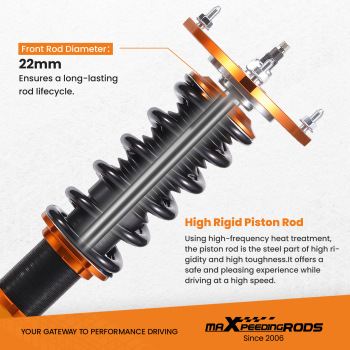 24 Click Damper Coilovers Lowering Suspension for Subaru Impreza WRXSTi 15-21