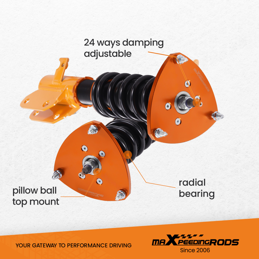 Coilovers Suspension Kit compatible for Subaru WRXSTI Sedan 2015-2021 (VA) 2.0 2.5