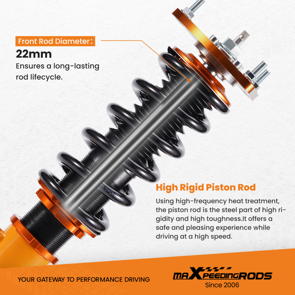 24-way Damper Coilovers Lowering Kit compatible for Scion xB 2004-2006 Struts Suspension