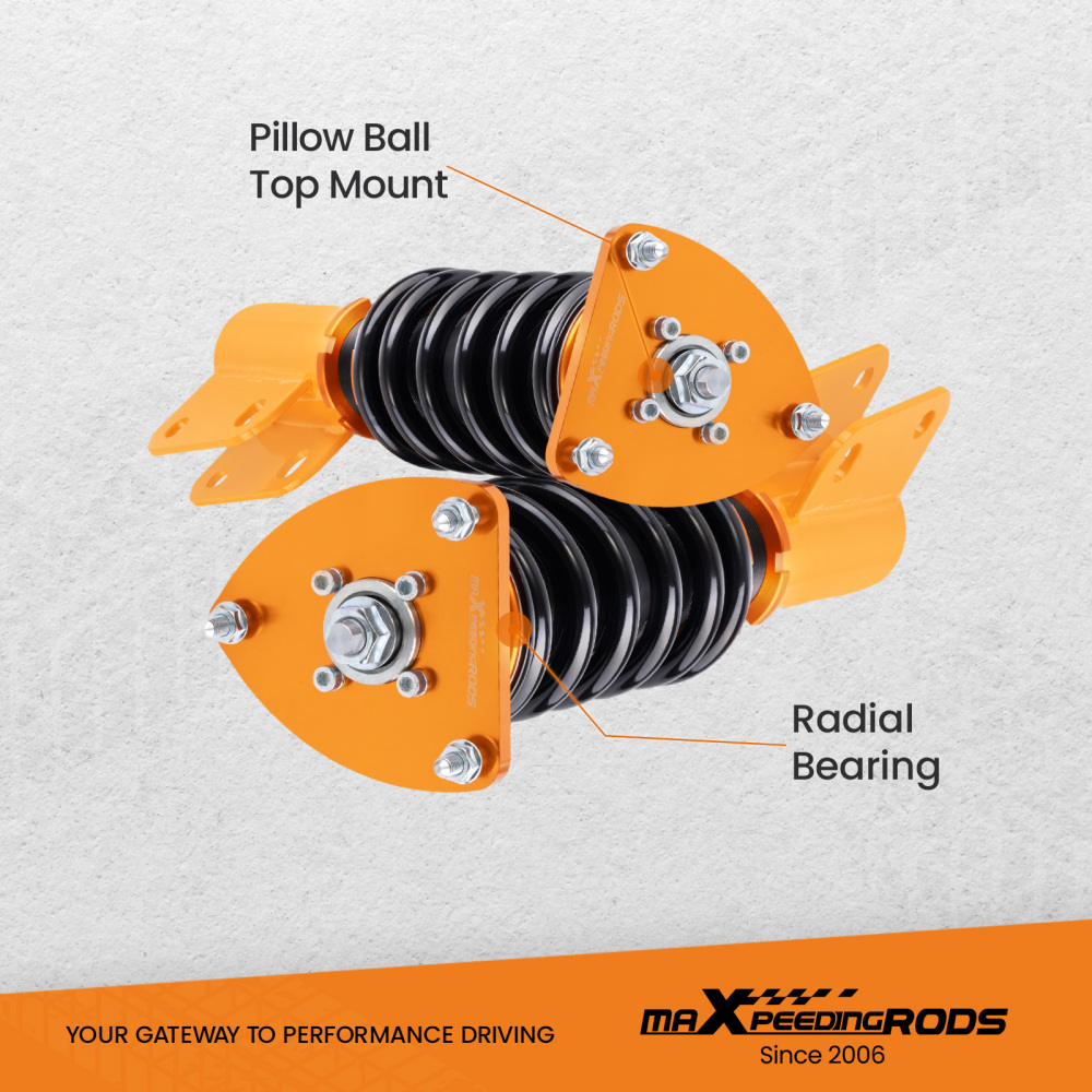MaXpeedingrods Racing Coilovers compatible for Scion XB 2004-2006 Strut Shocks lowering kit