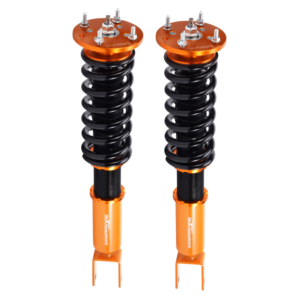 MaXpeedingrods 24 Level Adjustable Coilovers Lowering Kit compatible for Jaguar XF 2007-15