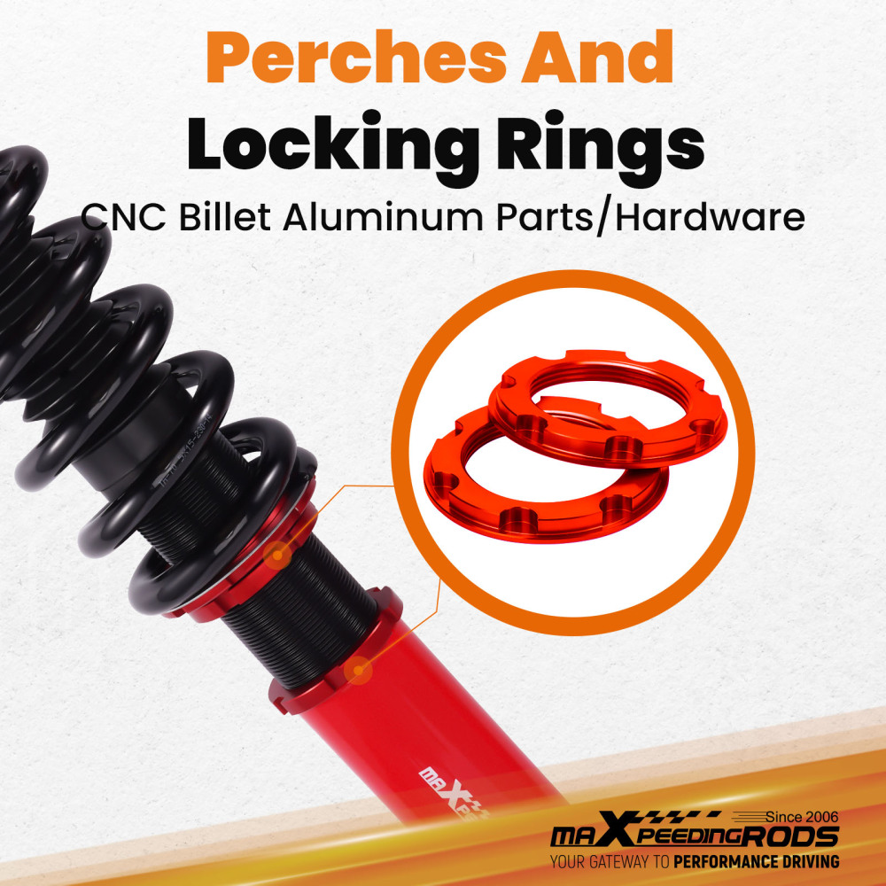 Performance Front Coilovers compatible for Jaguar XJ X350,X358 2003-2009