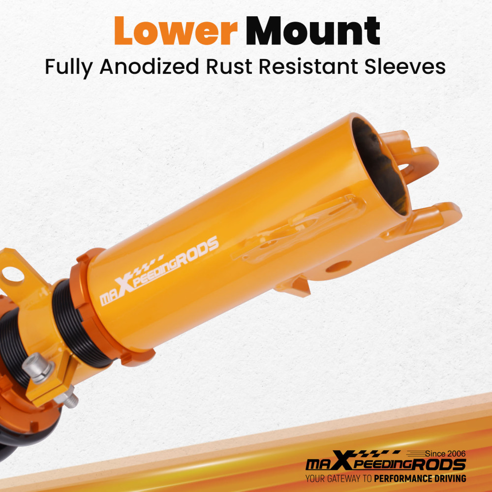 MaXpeedingrods Street Coilovers Lowering Kit compatible for Toyota Yaris Sedan / Vois 2013