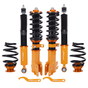 MaXpeedingrods Street Coilovers Lowering Kit compatible for Toyota Yaris Sedan / Vois 2013