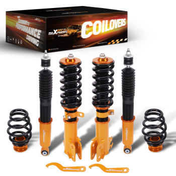 MaXpeedingrods Street Coilovers Lowering Kit compatible for Toyota Yaris Sedan / Vois 2013