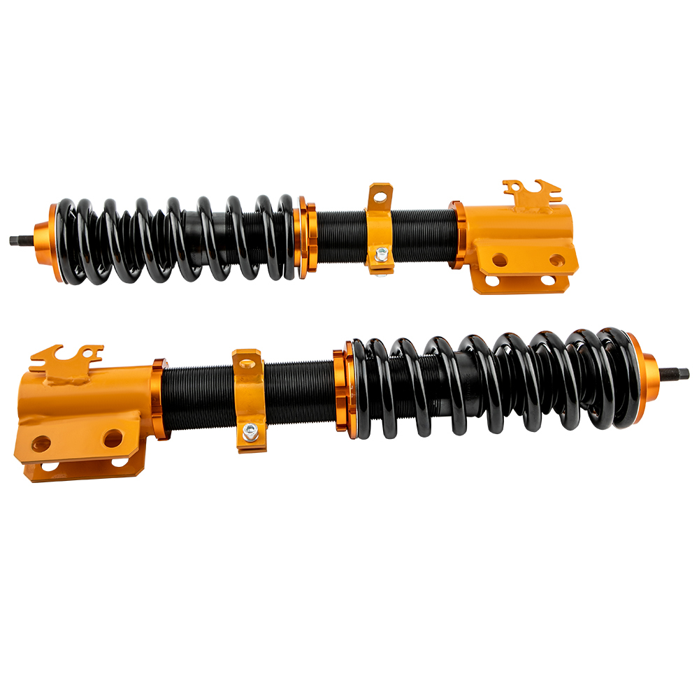Coilover Struts Shocks compatible for Toyota Yaris 2006-2011 Suspension Kit Adj. Height lowering kit