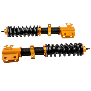 Coilover Struts Shocks compatible for Toyota Yaris 2006-2011 Suspension Kit Adj. Height lowering kit