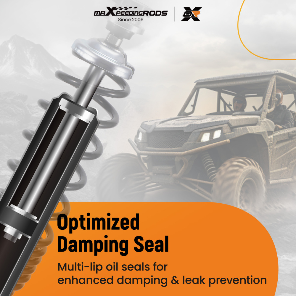 2x Front Gas Shock Strut Absorbers compatible for Can-Am Outlander 500 Max 500 2007-2009