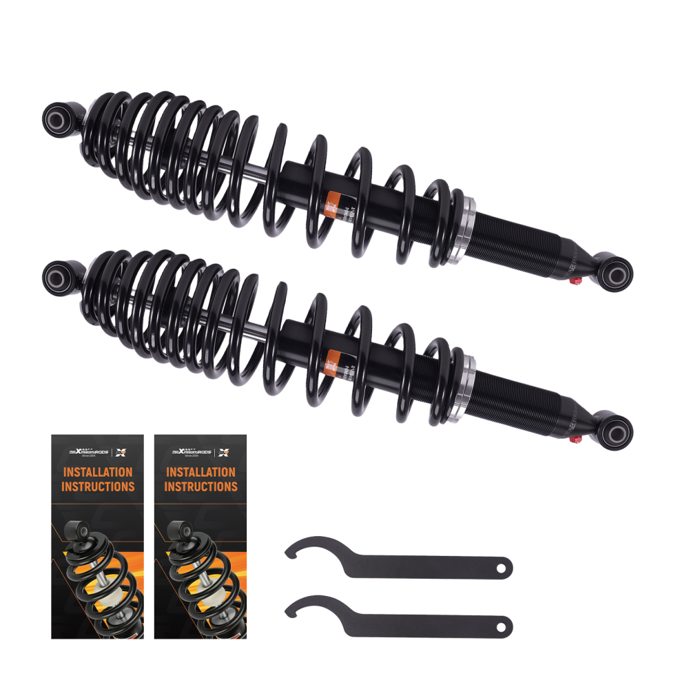 2pcs Front Shocks Strut Absorber Kit compatible for Can-Am Outlander 650 2010-2012