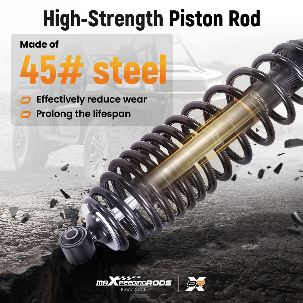 2pcs Front Shocks Strut Absorber Kit compatible for Can-Am Outlander 650 2010-2012