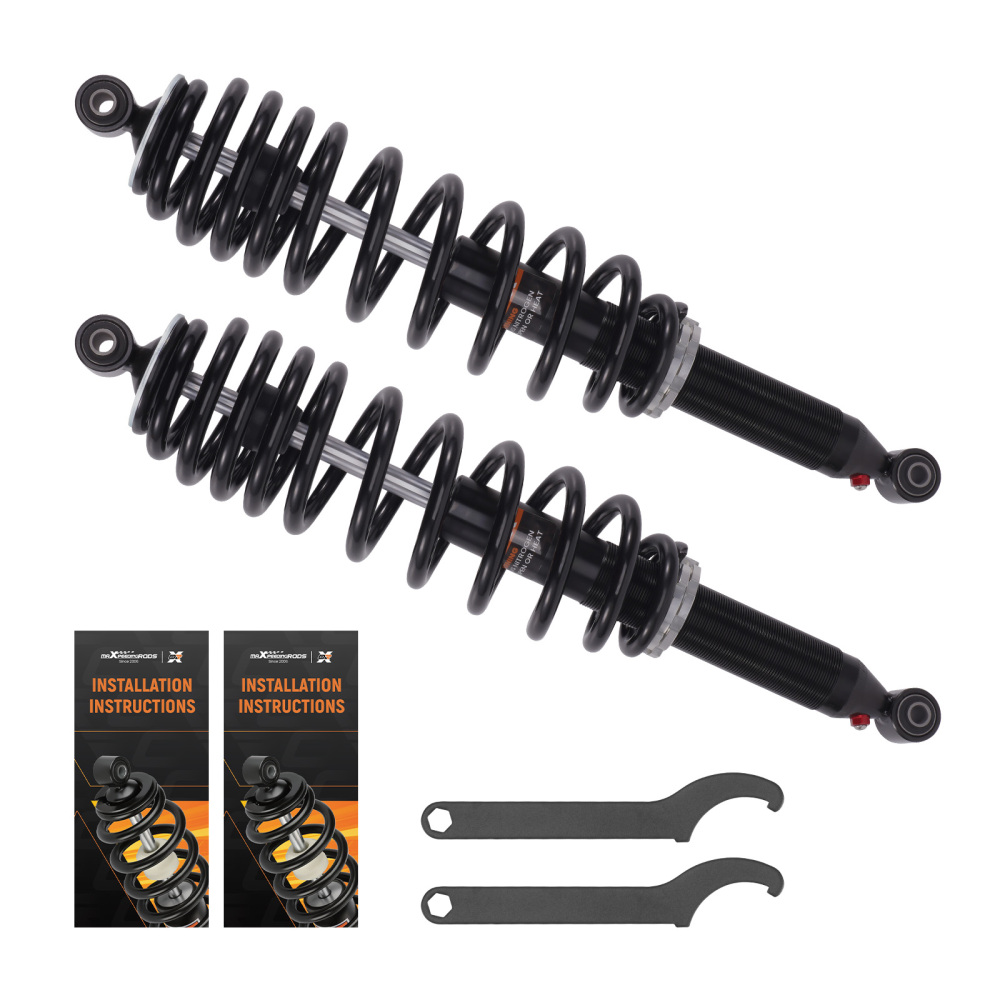 2pcs Rear Shocks Strut Absorber Kit compatible for Can-Am Outlander 650 2010-2012