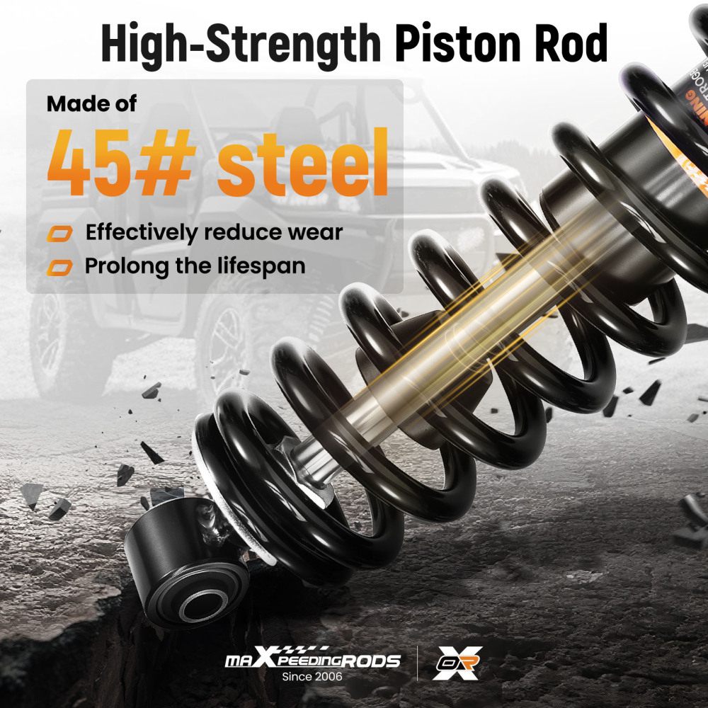 3x Rear/Front Shocks Strut Absorber Kit compatible for Honda Fourtrax 300 1993-2000