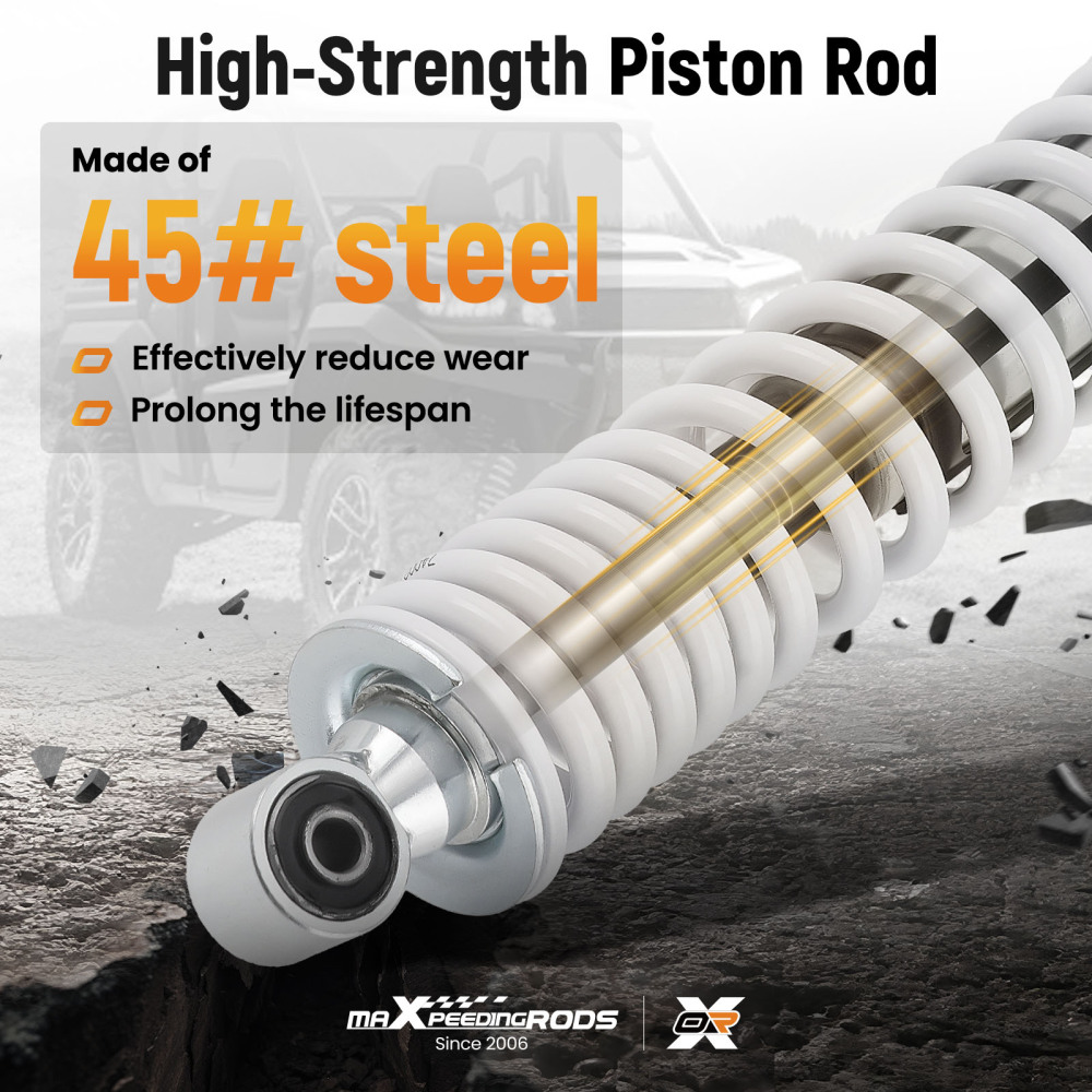 2pcs Front Shocks Strut Absorber Kit for 1987-2006 compatible for Yamaha BANSHEE 350（YFZ350）