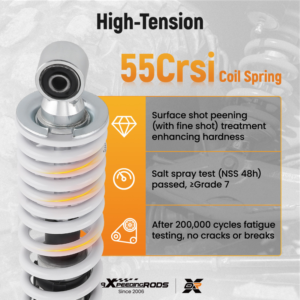 2pcs Front Shocks Strut Absorber Kit for 1987-2006 compatible for Yamaha BANSHEE 350（YFZ350）