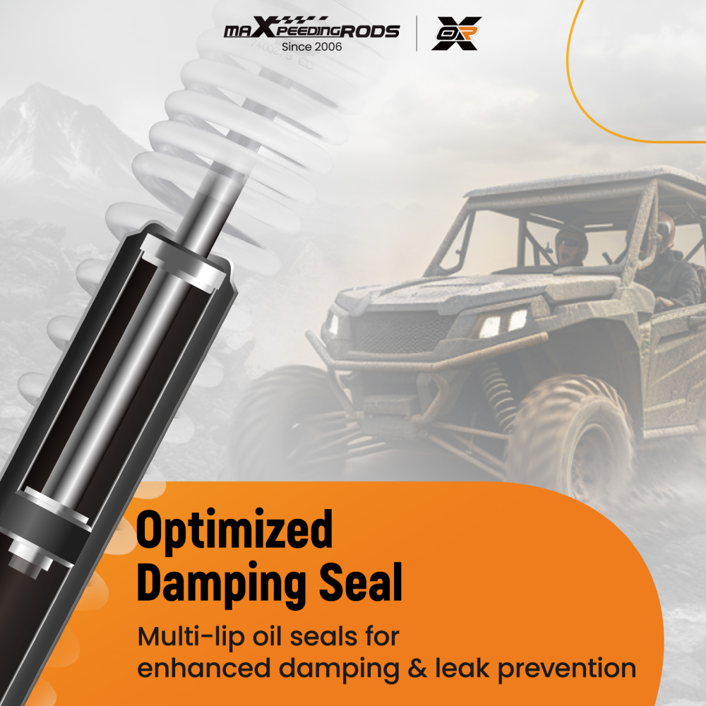 2pcs Front Shocks Strut Absorber Kit for 1987-2006 compatible for Yamaha BANSHEE 350（YFZ350）