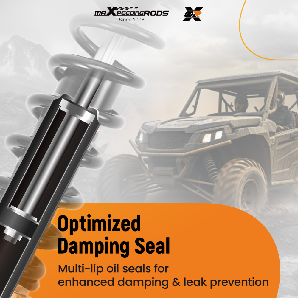 Set of Shocks compatible for YAMAHA Grizzly 660 4x4 2002-2008 YFM660F 5KM-22210-20-00