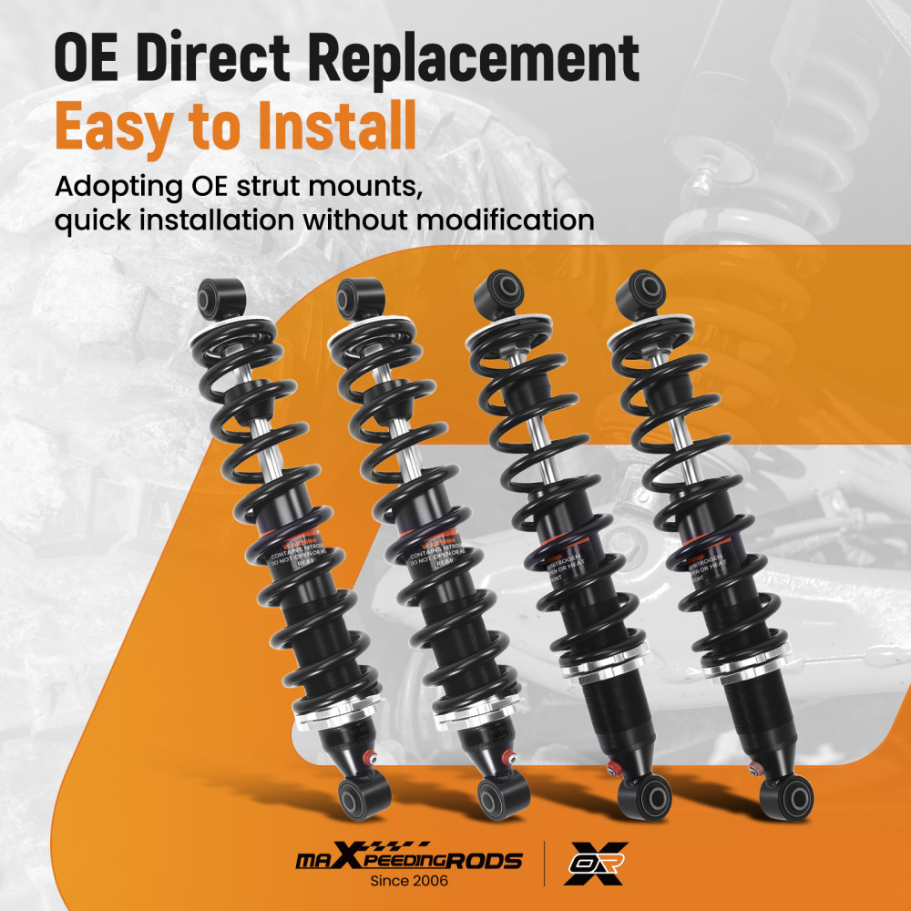 Set of Shocks compatible for YAMAHA Grizzly 660 4x4 2002-2008 YFM660F 5KM-22210-20-00