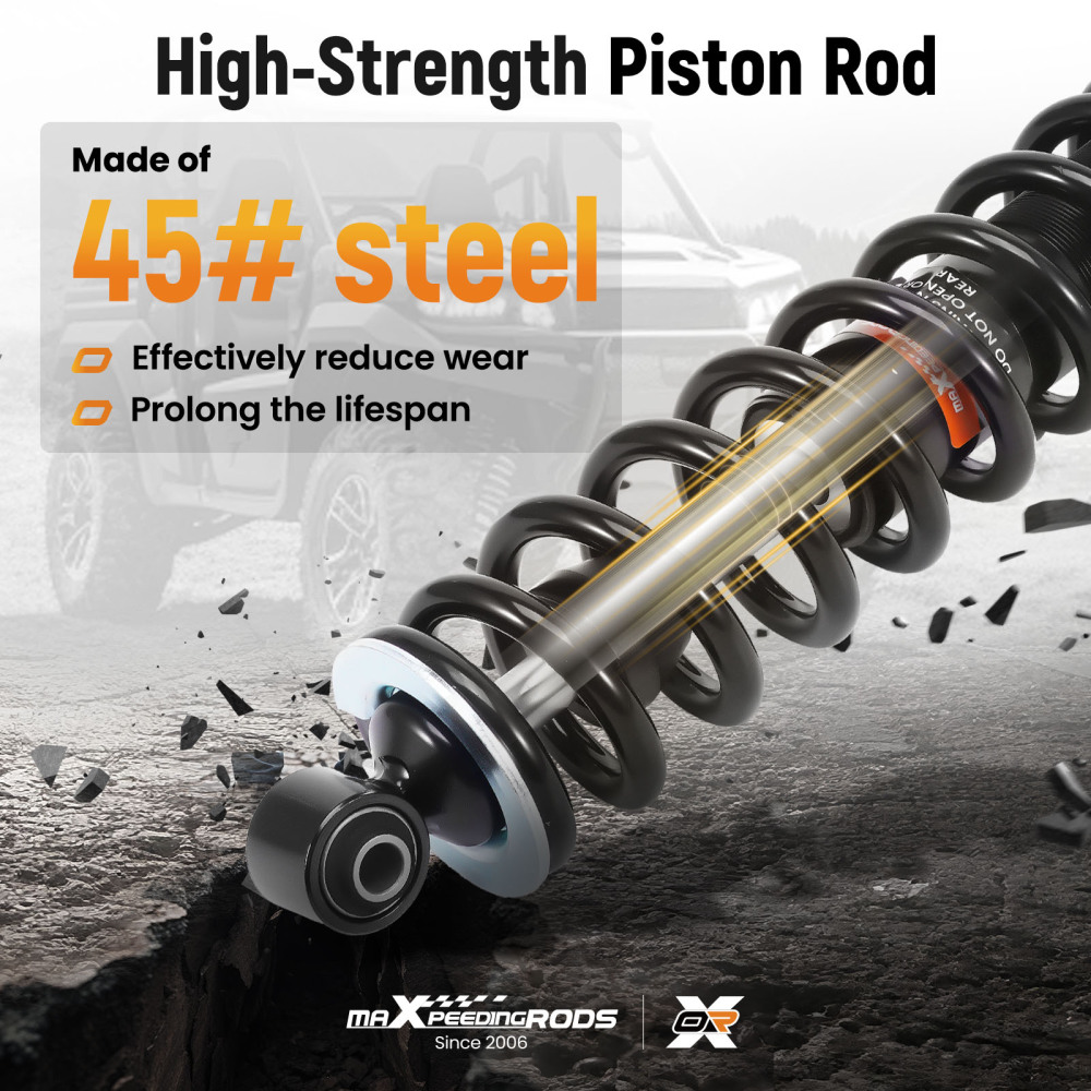 Set of Shocks compatible for YAMAHA Grizzly 660 4x4 2002-2008 YFM660F 5KM-22210-20-00