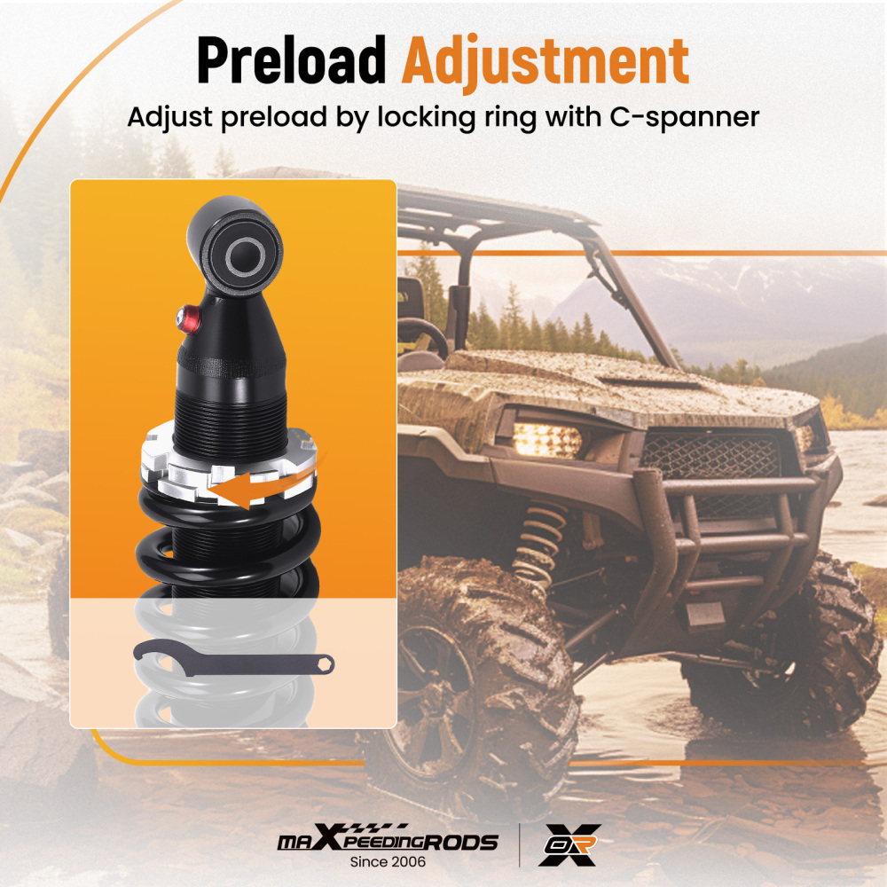 Rear Shock compatible for Yamaha Grizzzly 550 4x4 YFM550FG 2009-2013 3B4-22210-00-00