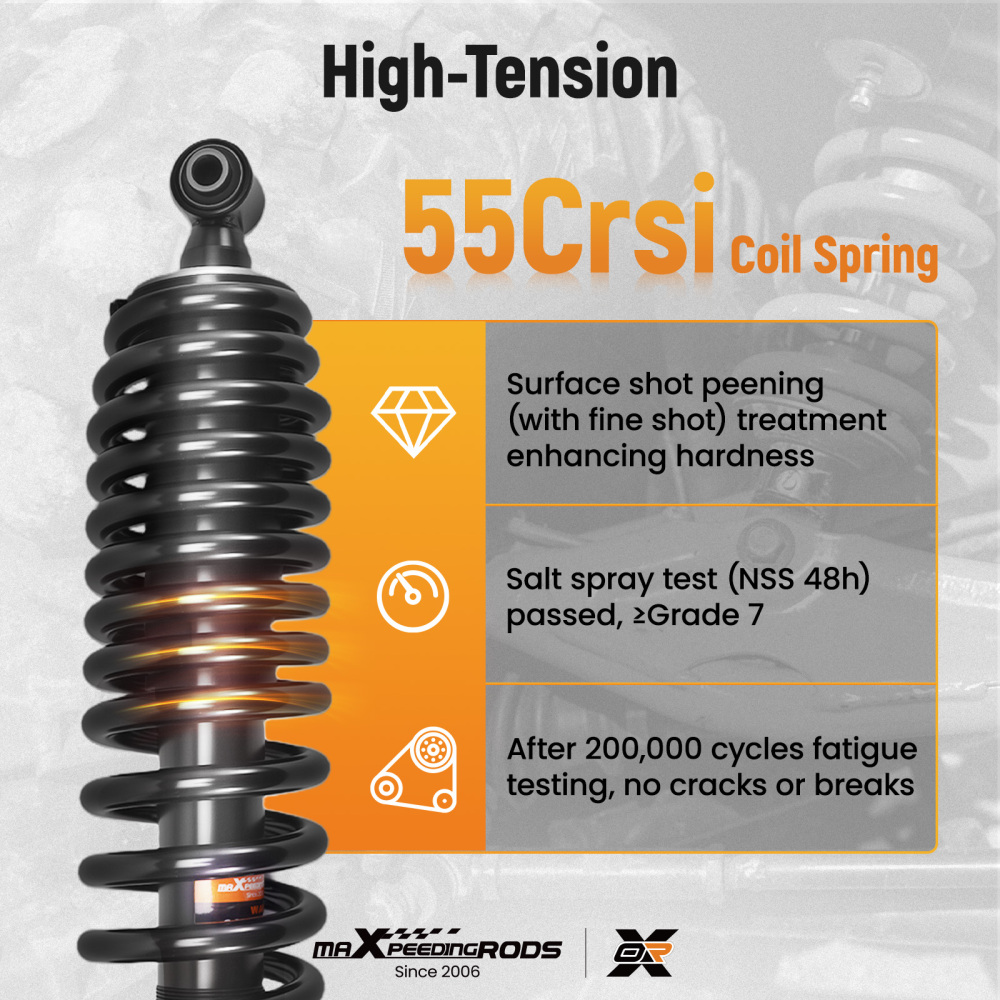 2x Rear Shocks compatible for Yamaha Viking 700 YXM700DH 4x4 2014-2019 1XD-F2200-00-00