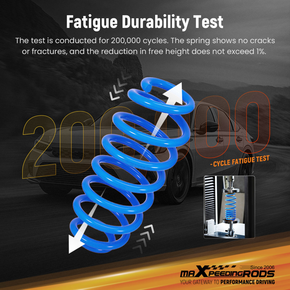 MaXpeedingrods Lowering Sport Springs compatible for Toyota Camry FWD (XV70) 2018-2024