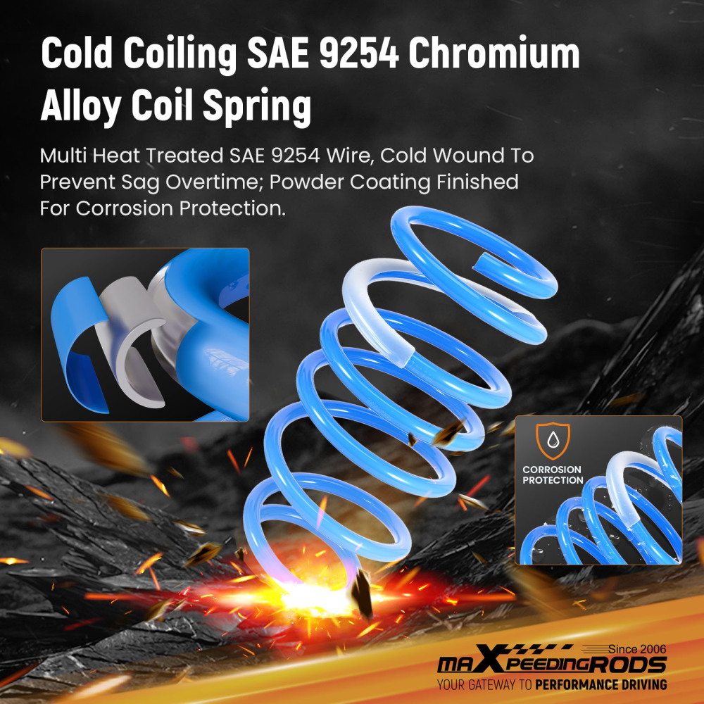 MaXpeedingrods Lowering Springs compatible for HONDA CIVIC FG4 2DR/4CYL SI 2012-2015